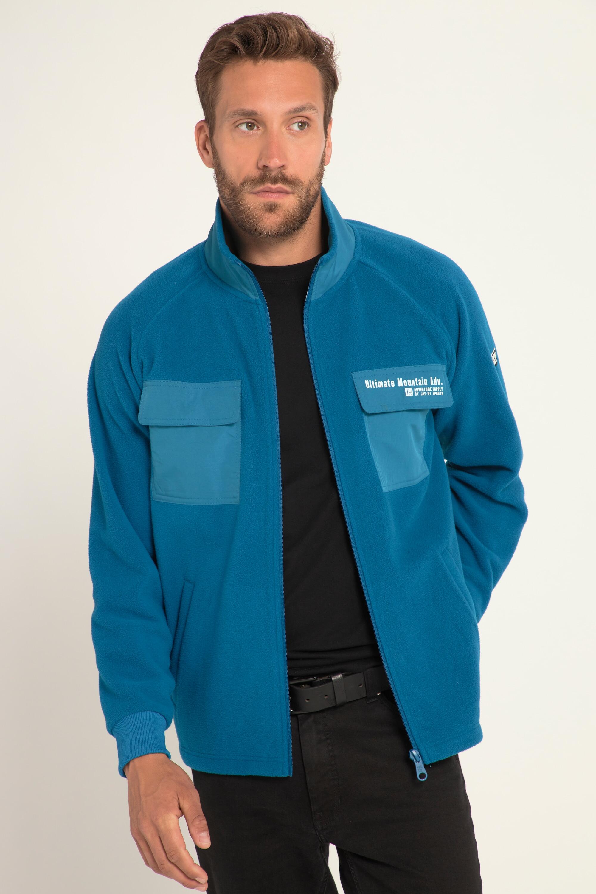 Hommes Veste Outdoor en polaire col montant et poches poitrine 2/5