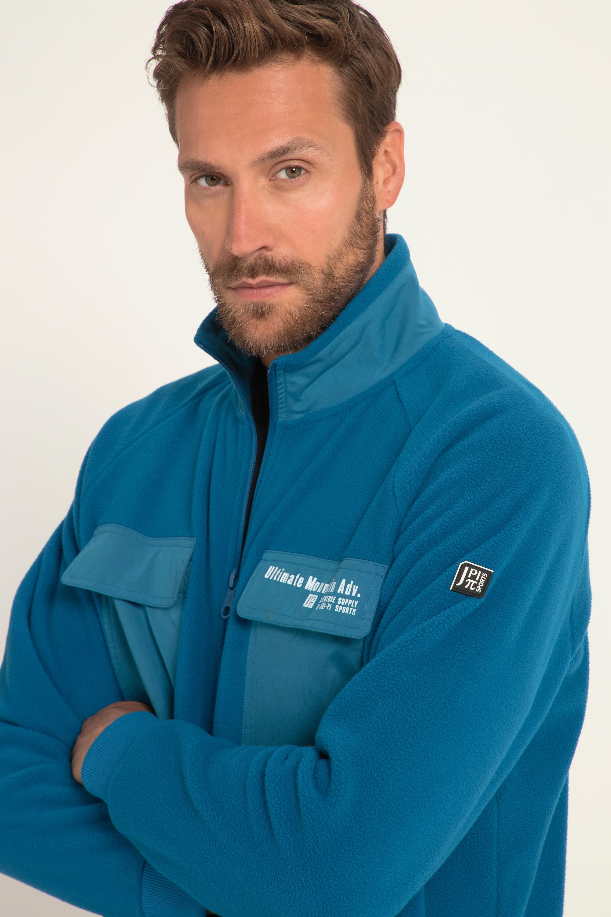 Hommes Veste Outdoor en polaire col montant et poches poitrine 3/5