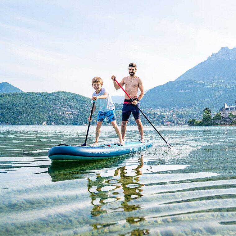 Deska SUP rekreacyjna Aqua Marina Super Trip 12’6 canoe zestaw z wiosłem kajak