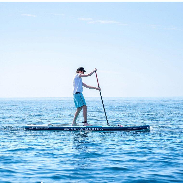 Deska SUP rekreacyjna Aqua Marina Super Trip 12’6 canoe zestaw z wiosłem kajak