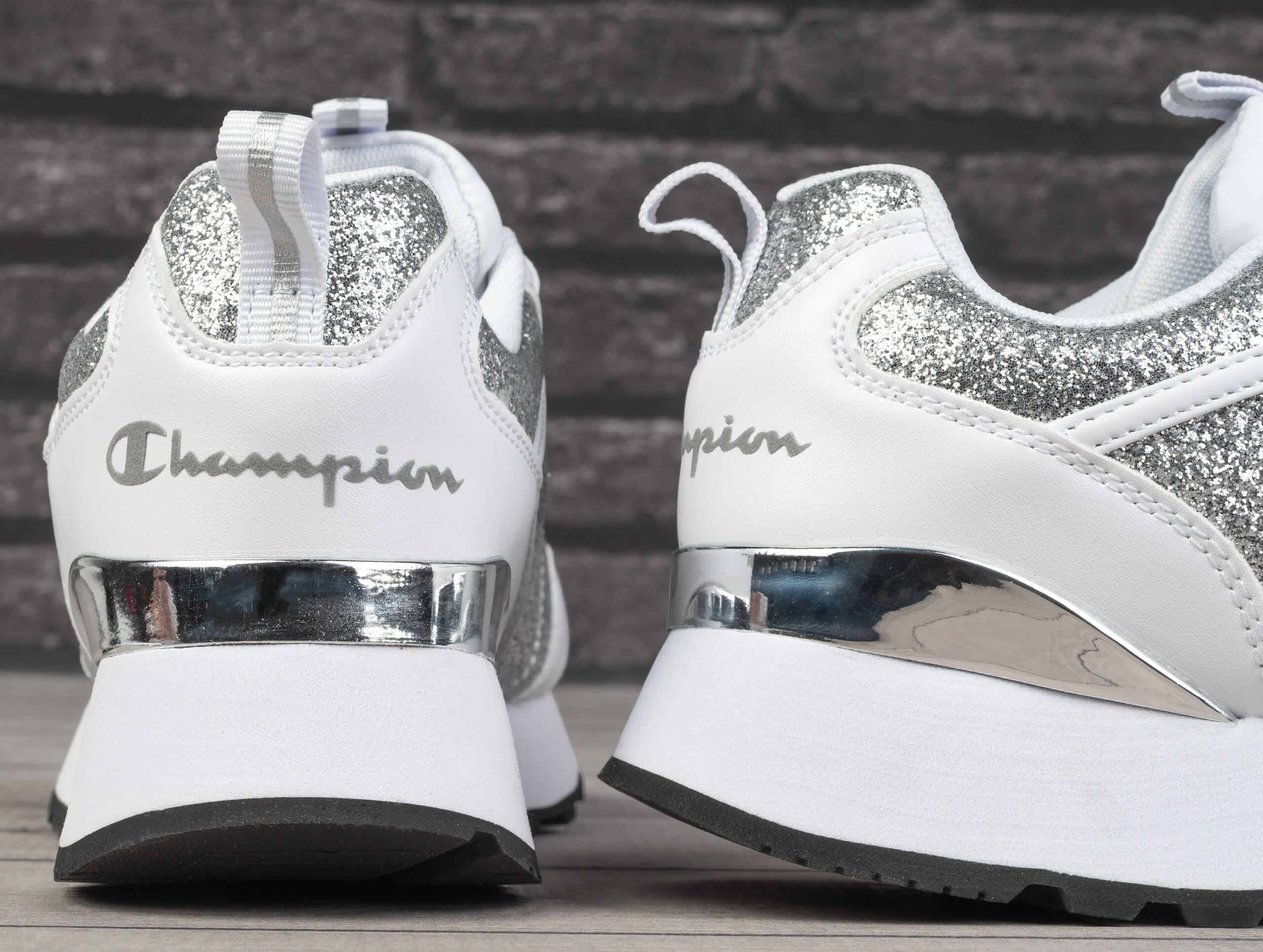 Buty damskie sportowe do biegania Champion RR CHAMP PLATFORM SPARKLE 4/7