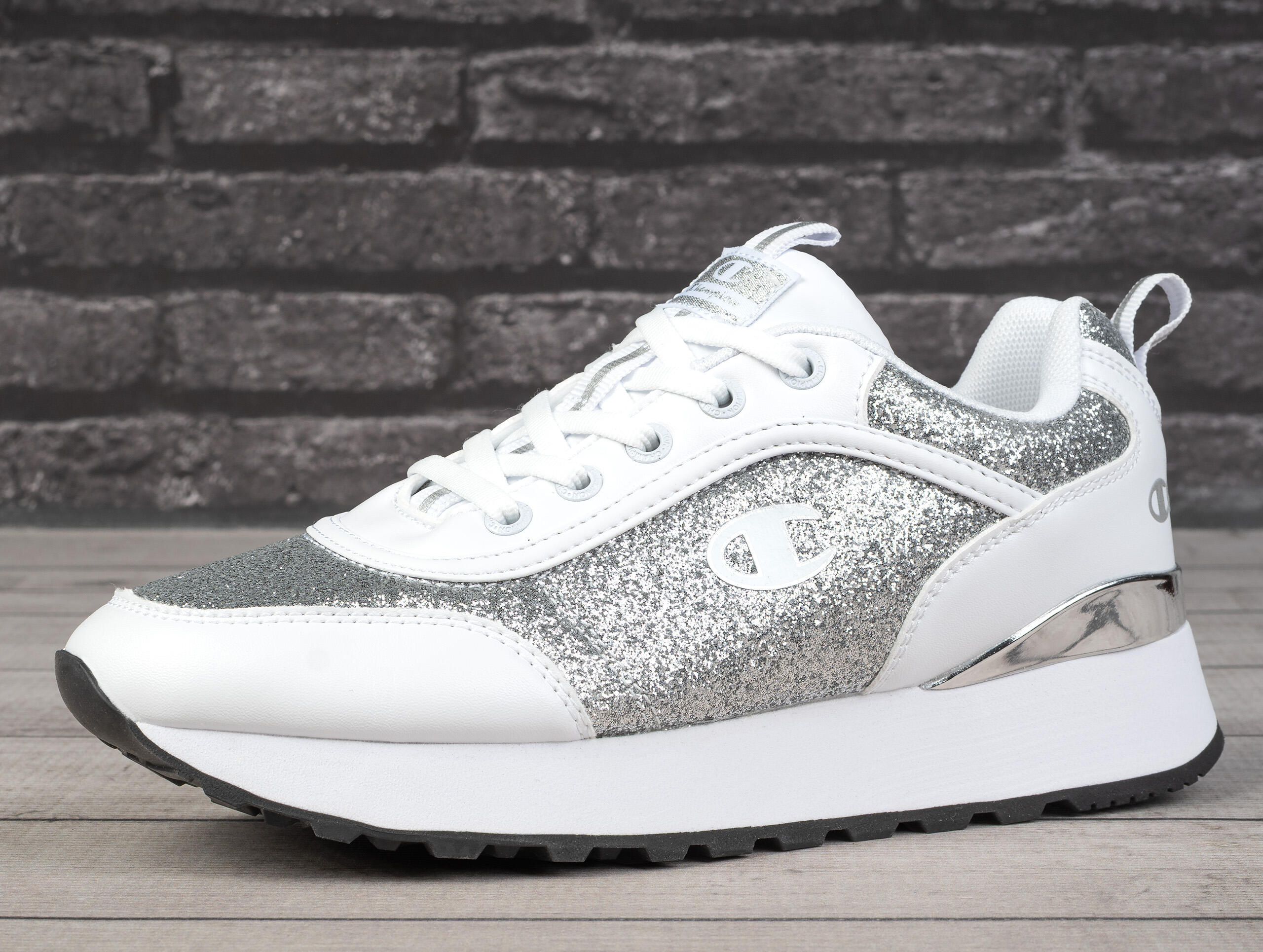 Buty damskie sportowe do biegania Champion RR CHAMP PLATFORM SPARKLE 3/7