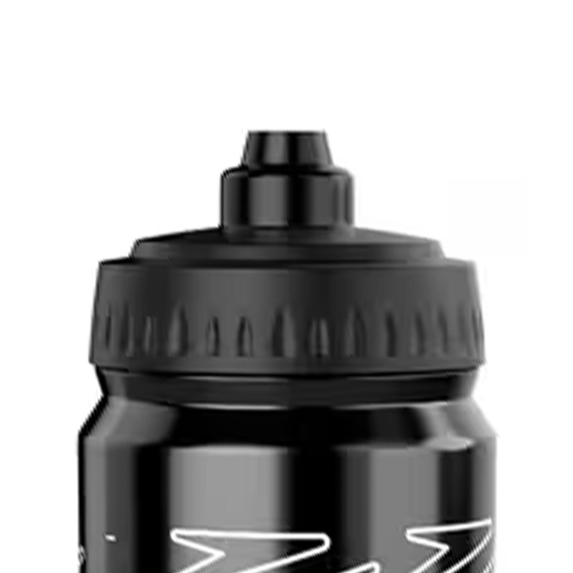 Wasserflasche, Logo, 1000ml Damen und Herren Schwarz/Weiß 4/4