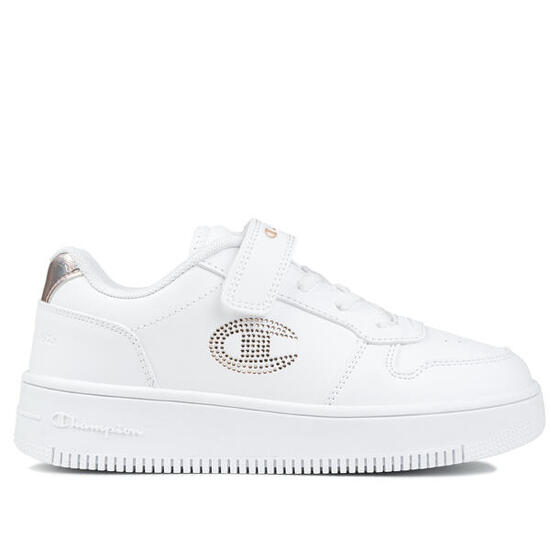 Buty dziewczęce sportowe Champion REBOUND PLATFORM GLITTER