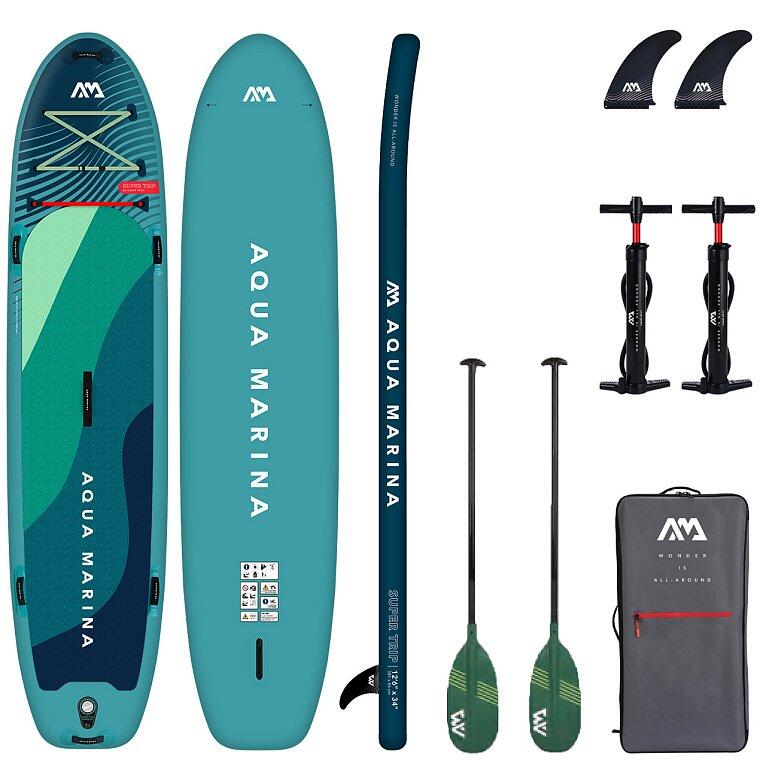 Deska SUP rekreacyjna Aqua Marina Super Trip 12’6 canoe zestaw z wiosłem kajak
