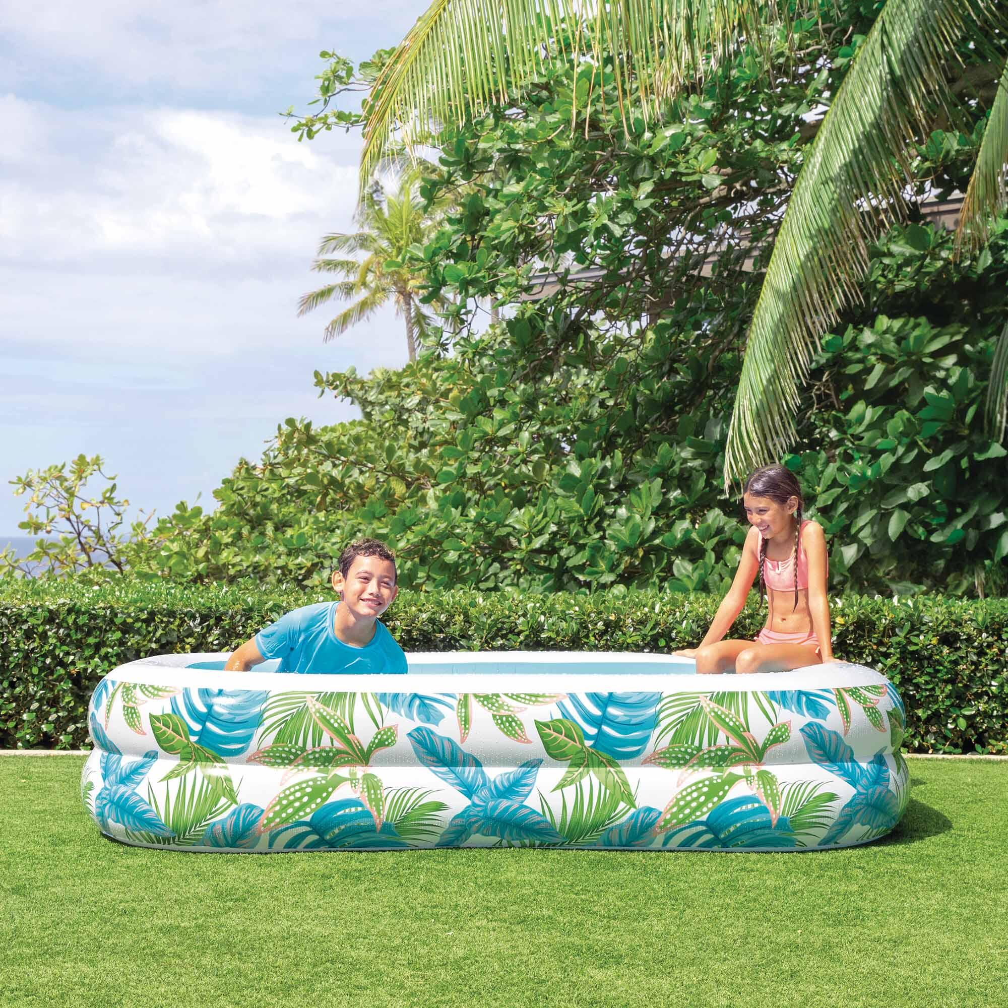 Intex 57177NP - Piscina Gonfiabile Family Palma, 229x152x48 cm 6/7