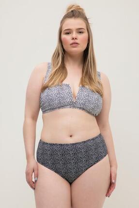 Femme Bas de bikini taille haute imprimé à pois