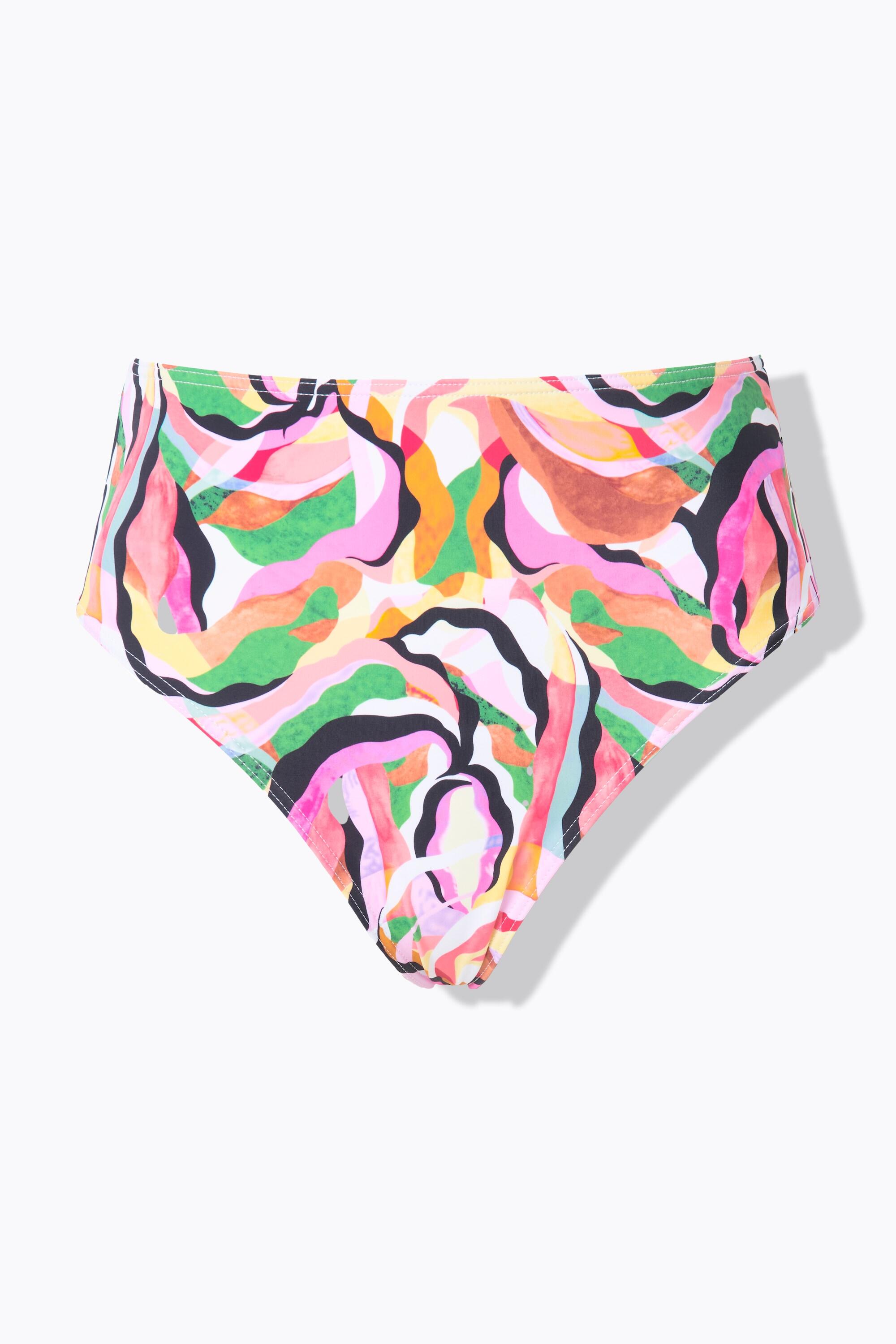 Femme Bas de bikini shorty taille haute imprimé coloré 3/3