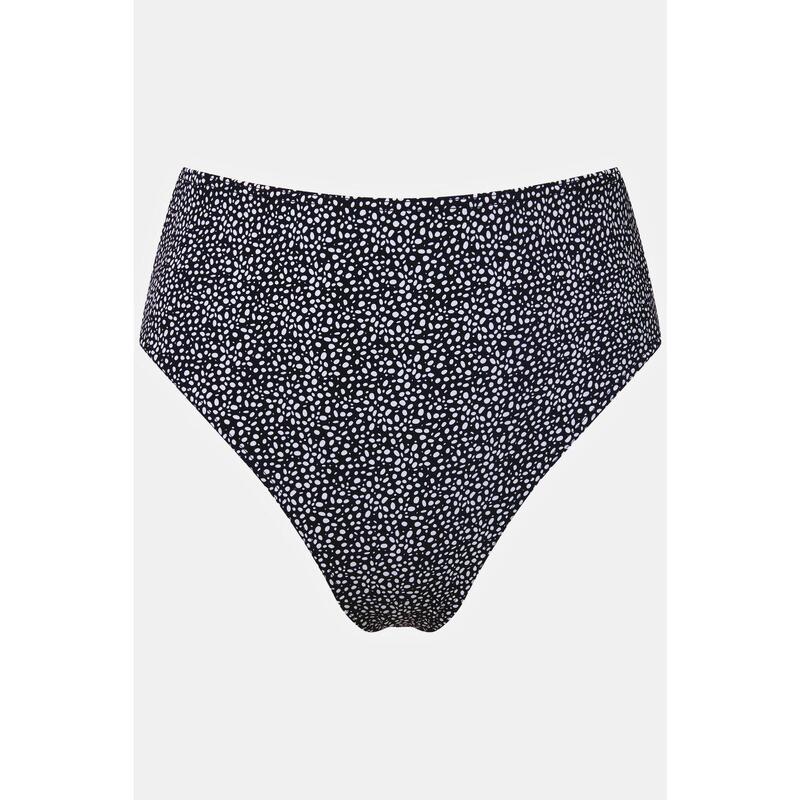 Damskie Majteczki bikini wysoki stan wzór w groszki
