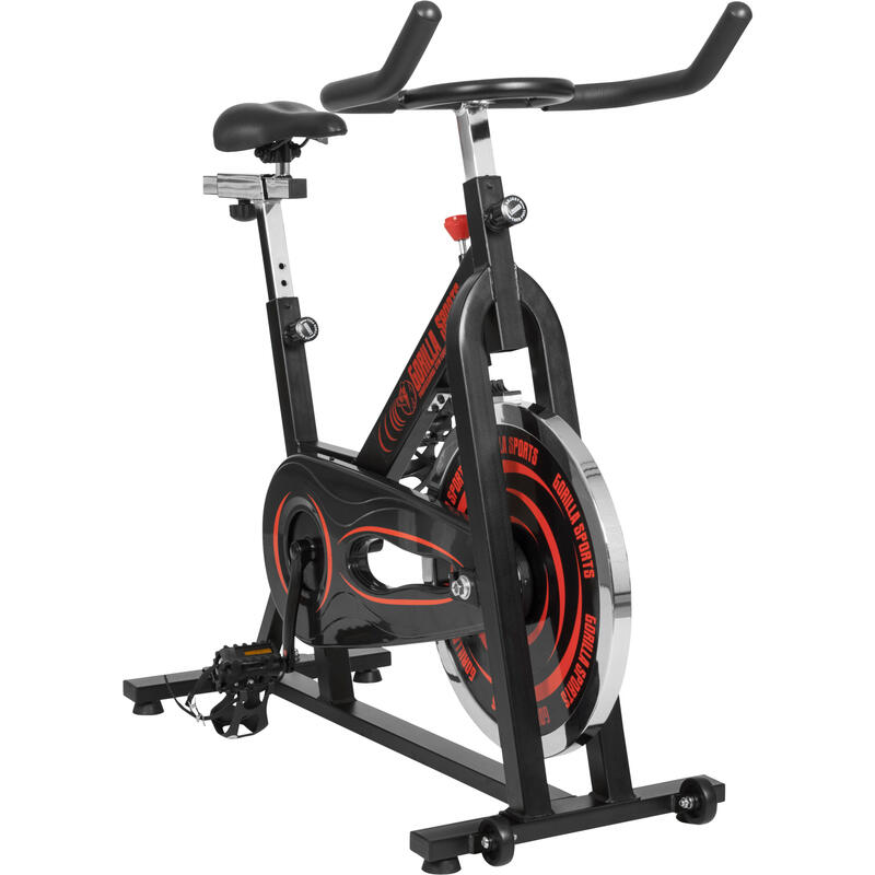 Gorilla Sports Indoor Cycling Bike - Hometrainer - Spinning Fiets