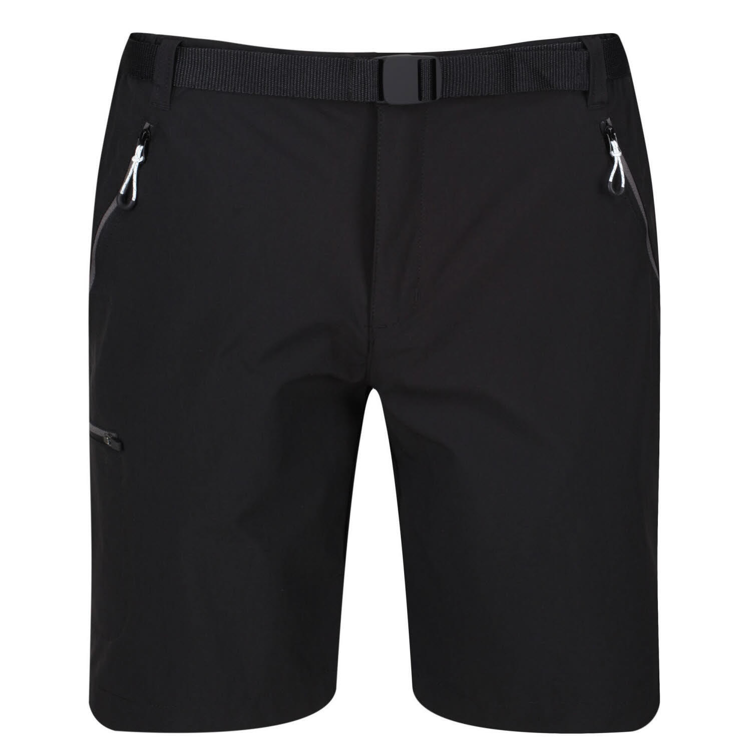 kurze Wanderhose Xert Stretch Short III Wandern/Outdoor/Trekking Herren Black