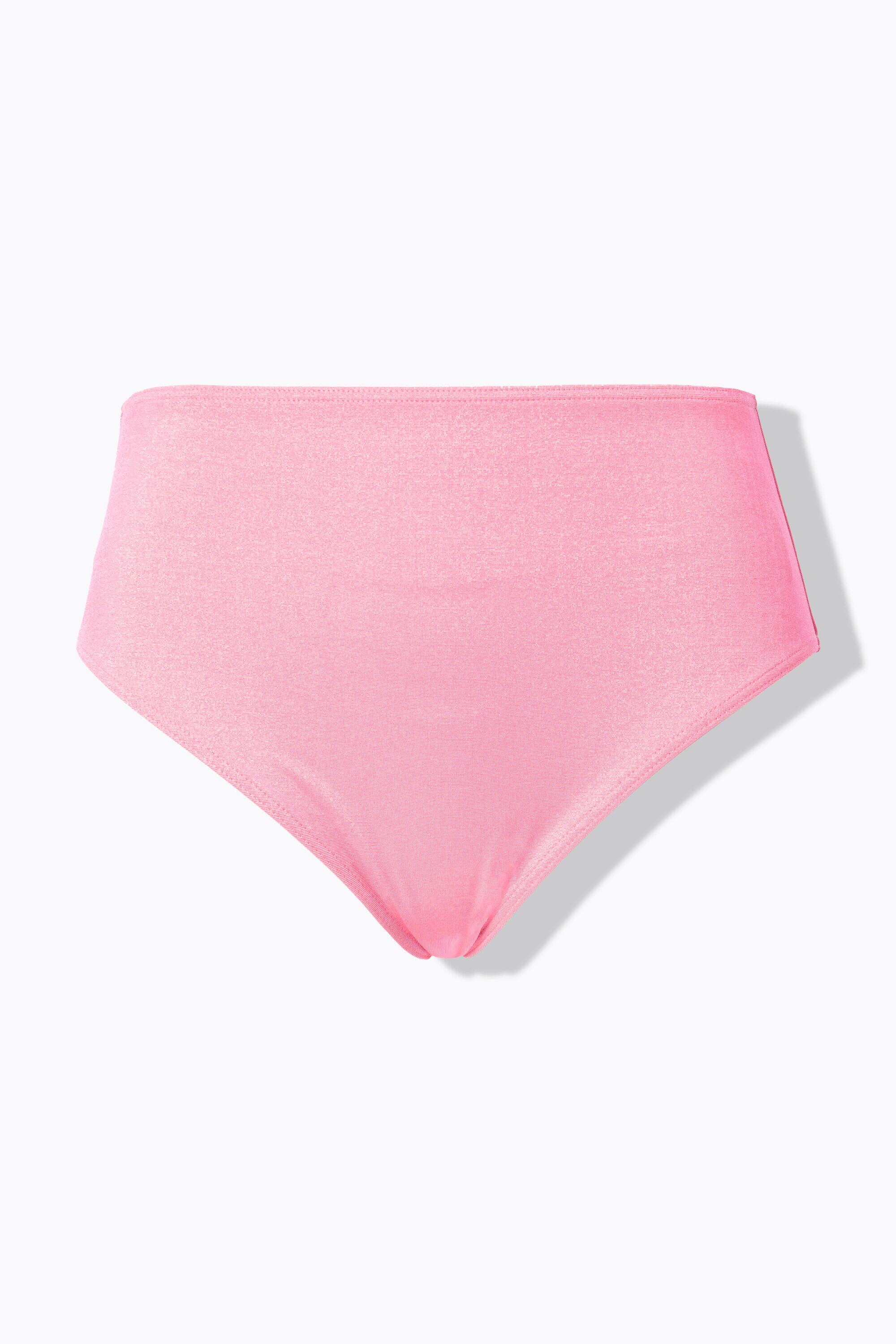 Femme Bas de bikini taille haute effet pailleté 4/4