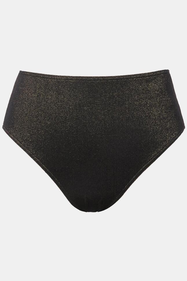 Damskie Figi od bikini wysoki stan efekt brokatu