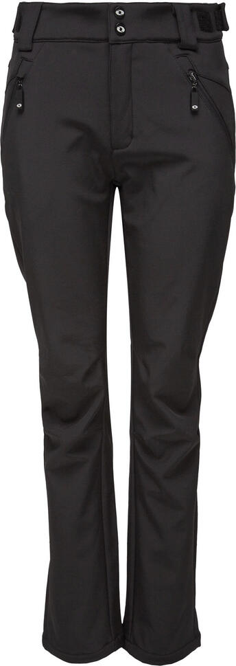 Damskie Spodnie Softshell Luslana Czarne - Rozmiar L