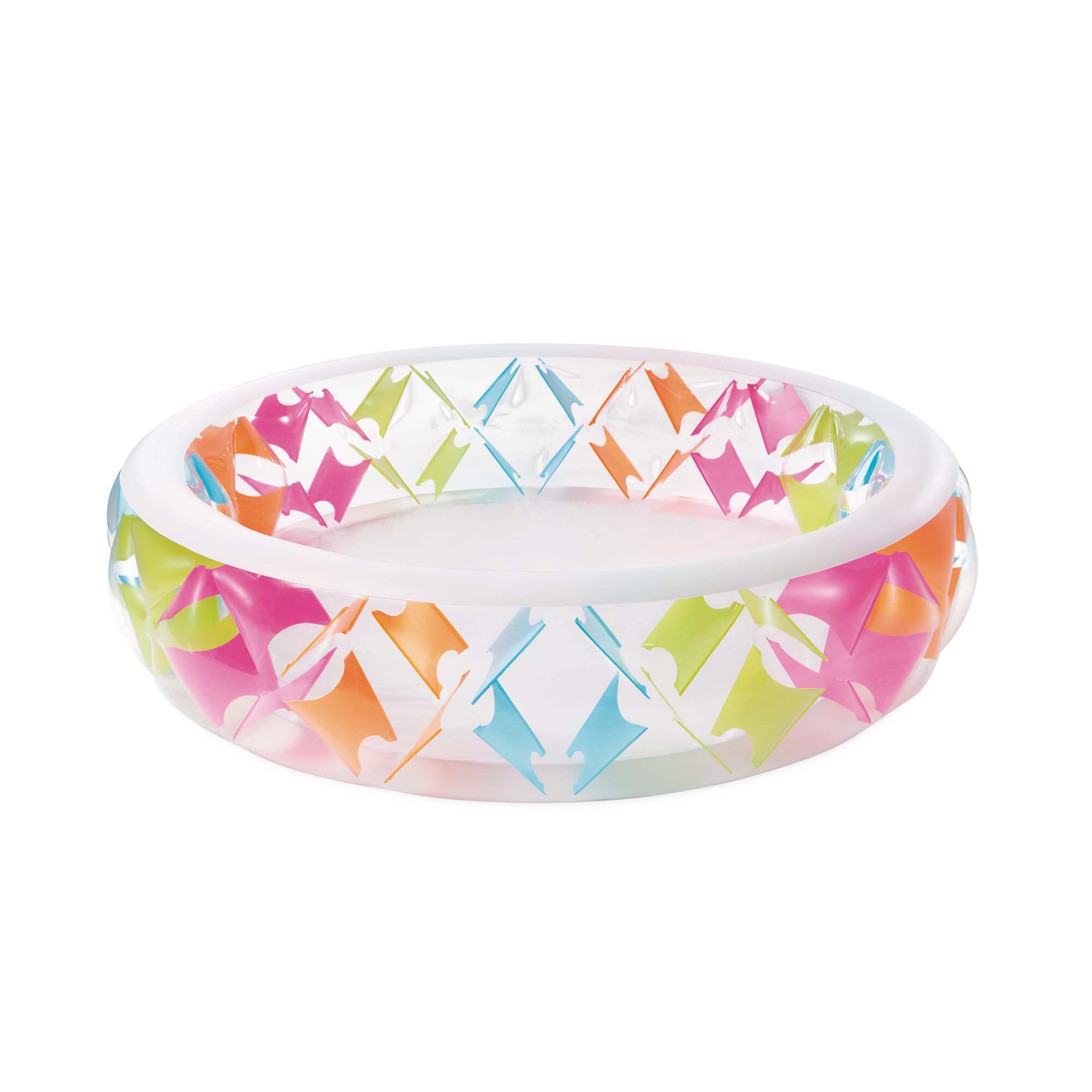 Intex piscina inflável colorida 229x56 cm