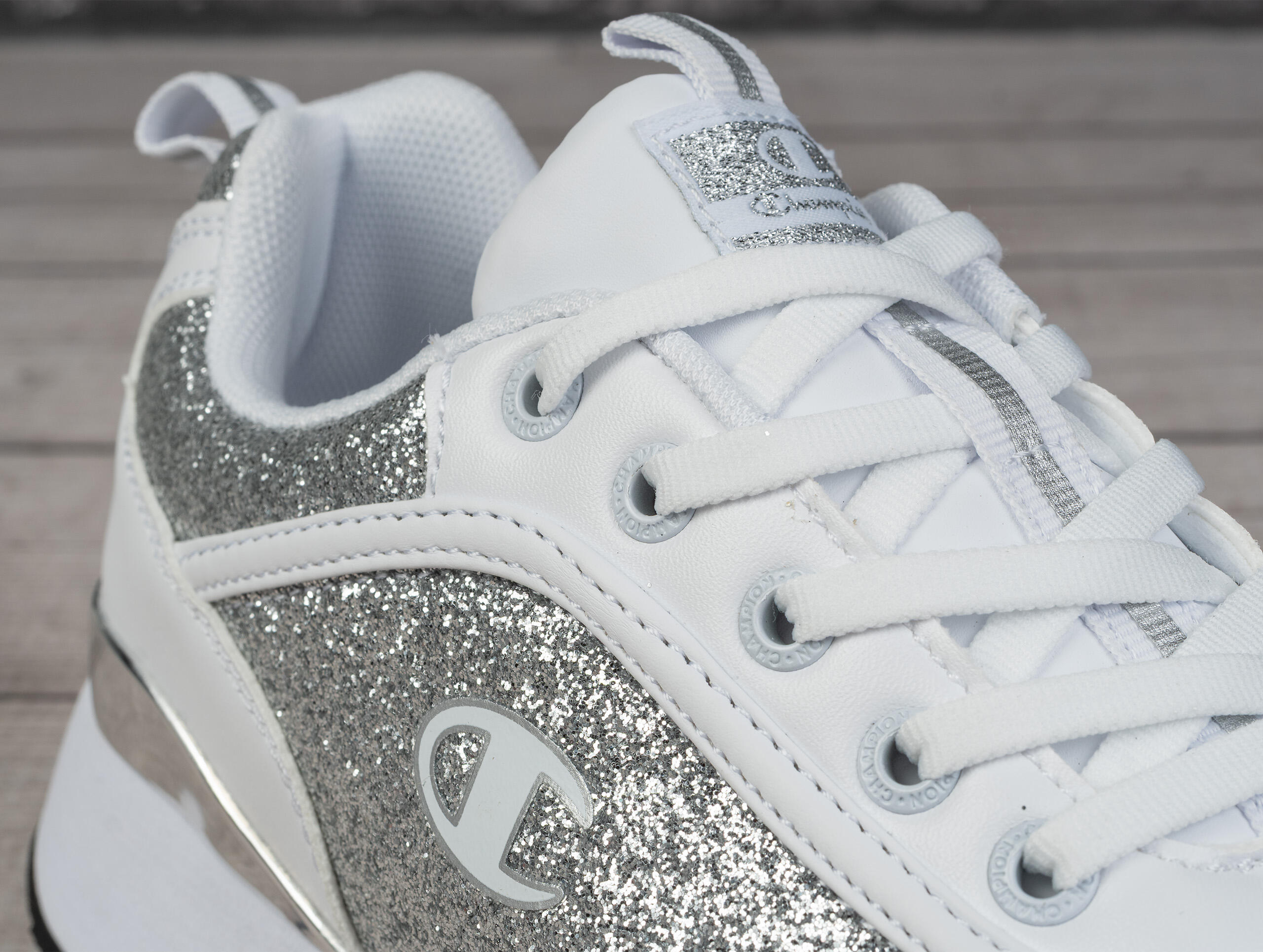 Buty damskie sportowe do biegania Champion RR CHAMP PLATFORM SPARKLE 6/7