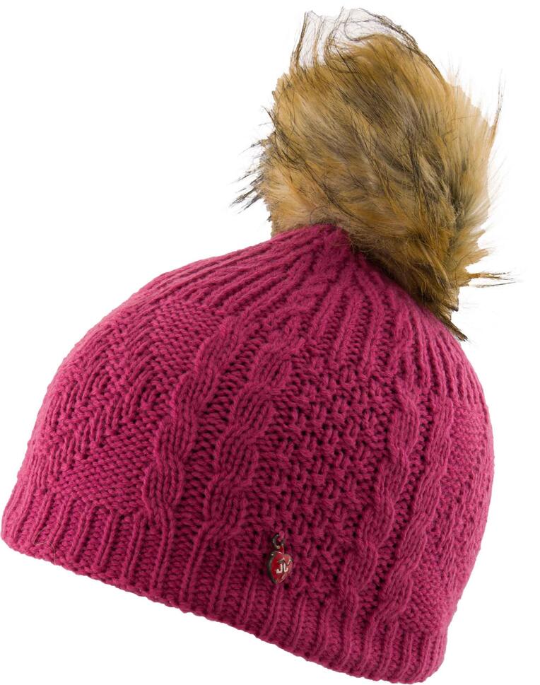 Zimowy kapelusz dla dzieci Dainty Fuxia 3-6 lat