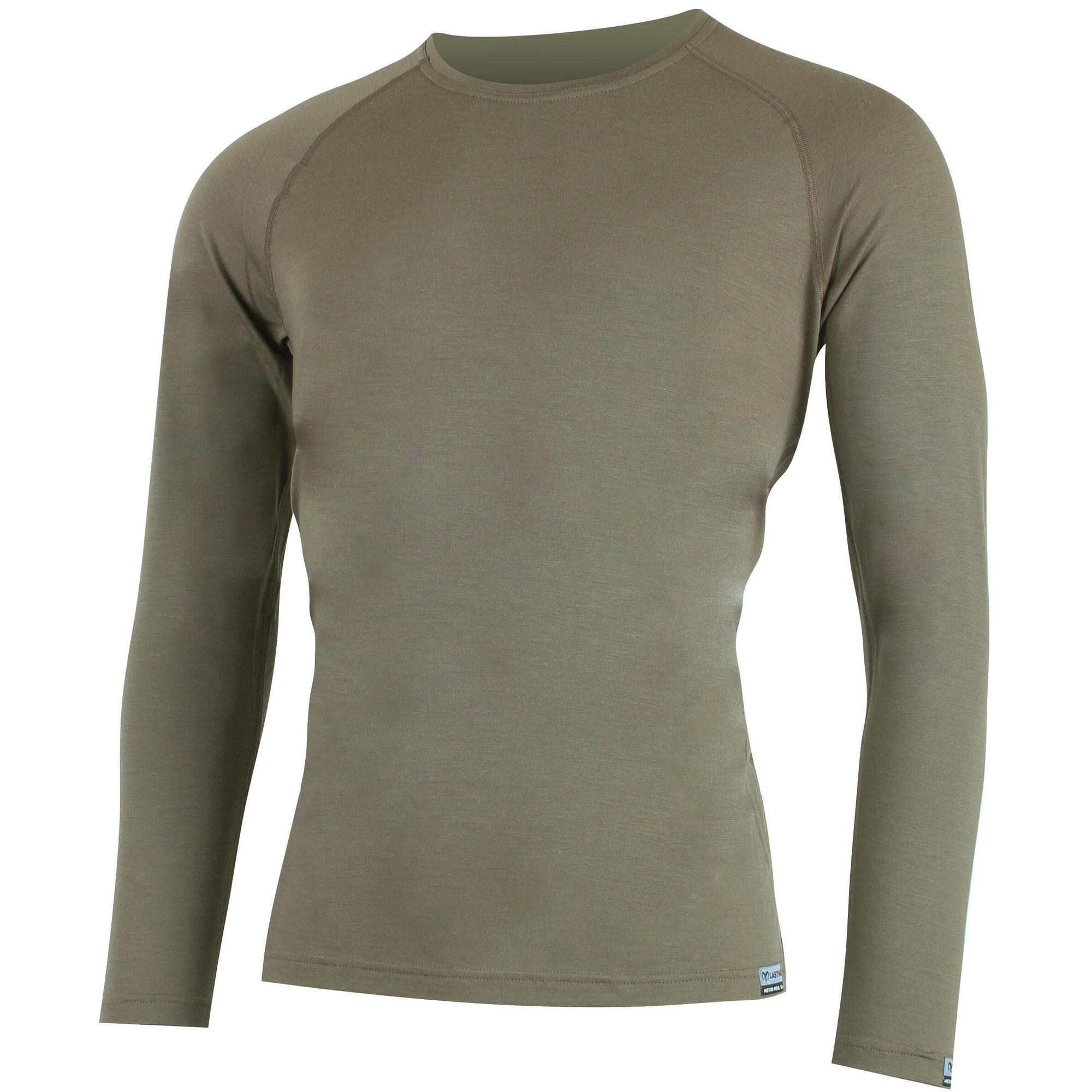 Lasting - T-shirt Homme En Mérinos Atar - T-shirt Manches Longues - Marron - Decathlon
