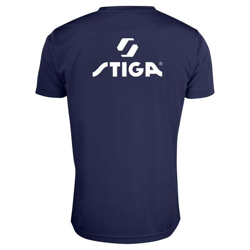 STIGA T-shirt Player, bleu marine