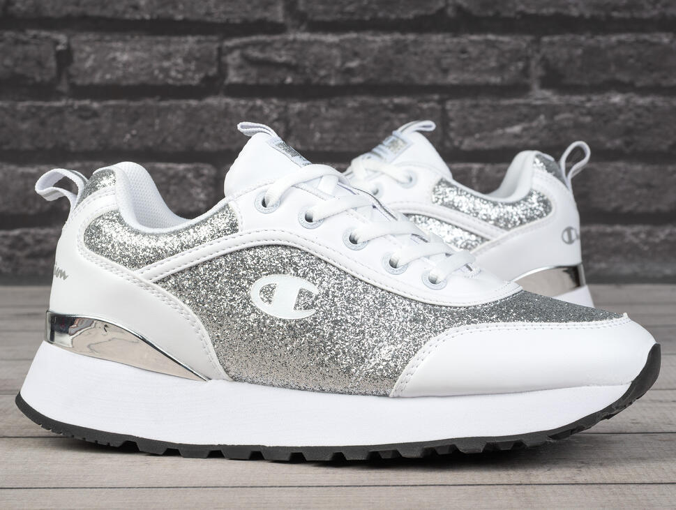 Buty damskie sportowe do biegania Champion RR CHAMP PLATFORM SPARKLE