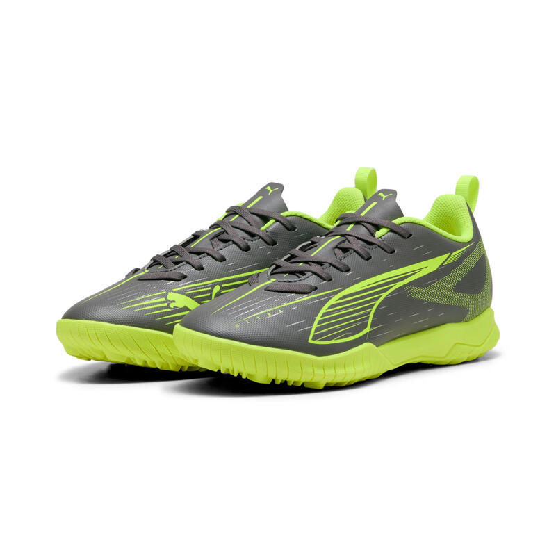 Ghete de fotbal pentru copii PUMA Ultra 5 Play TT Jr matte aged alert/puma aged