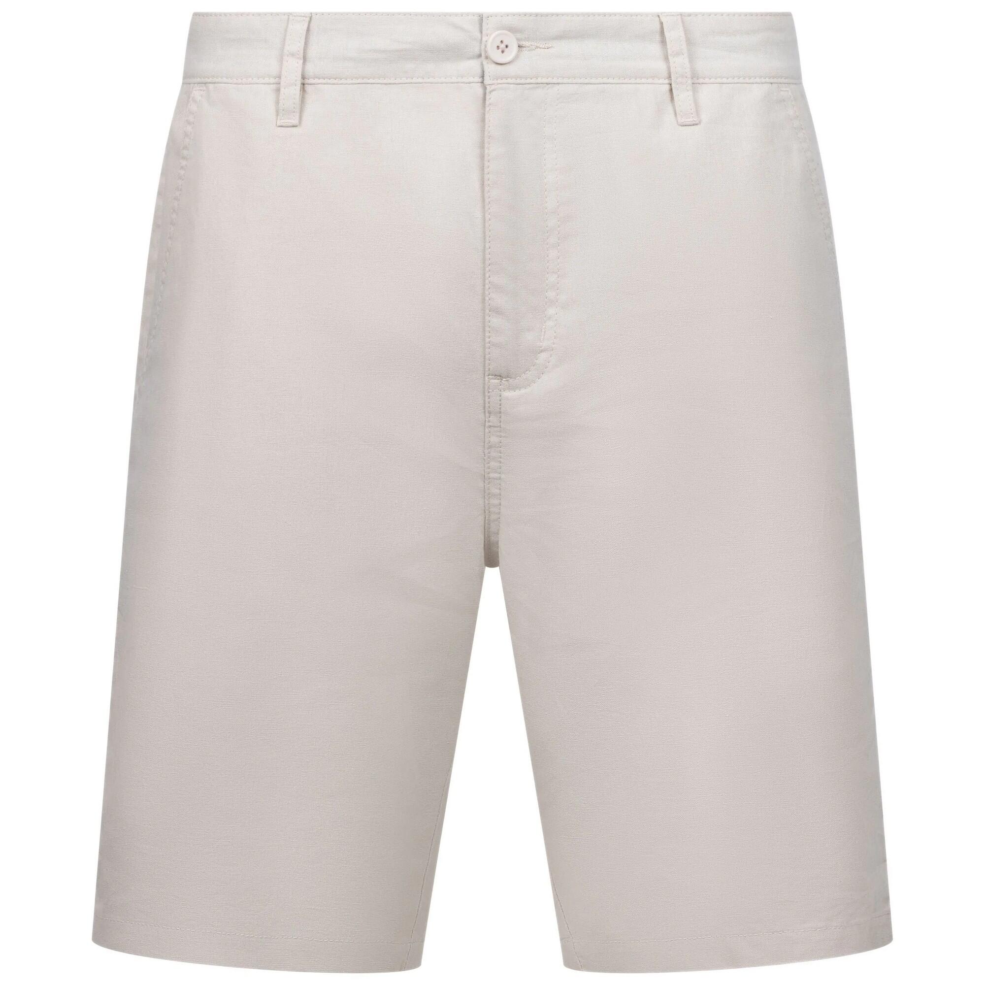 TRESPASS Mens Boham Shorts (Soft Stone)