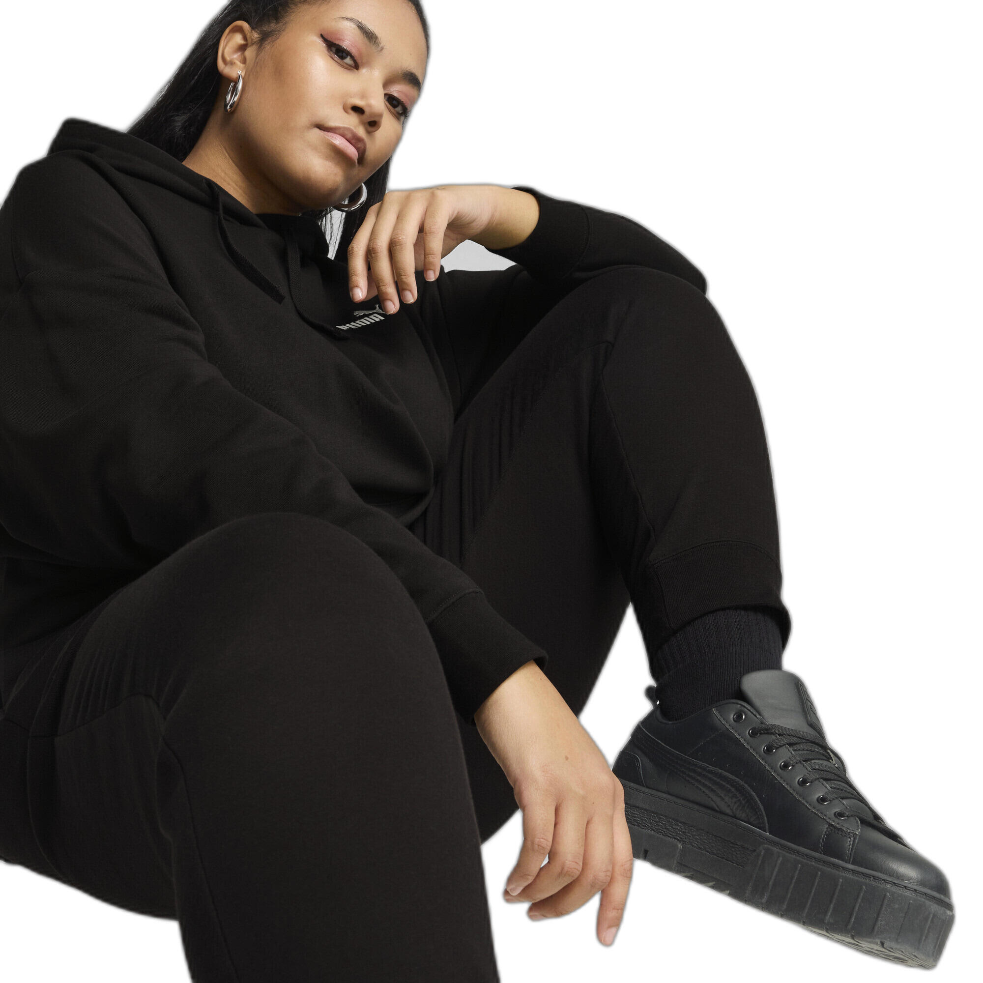 Essentials Small No. 1 Logo sweatpant voor dames PUMA 6/7