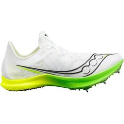 Chaussures de course Hommes Saucony Endorphin Cheetah blanc