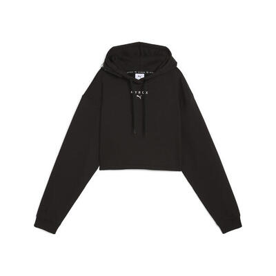 Felpa con cappuccio PUMA x HYROX Heavyweight da donna PUMA Light Gray Heather