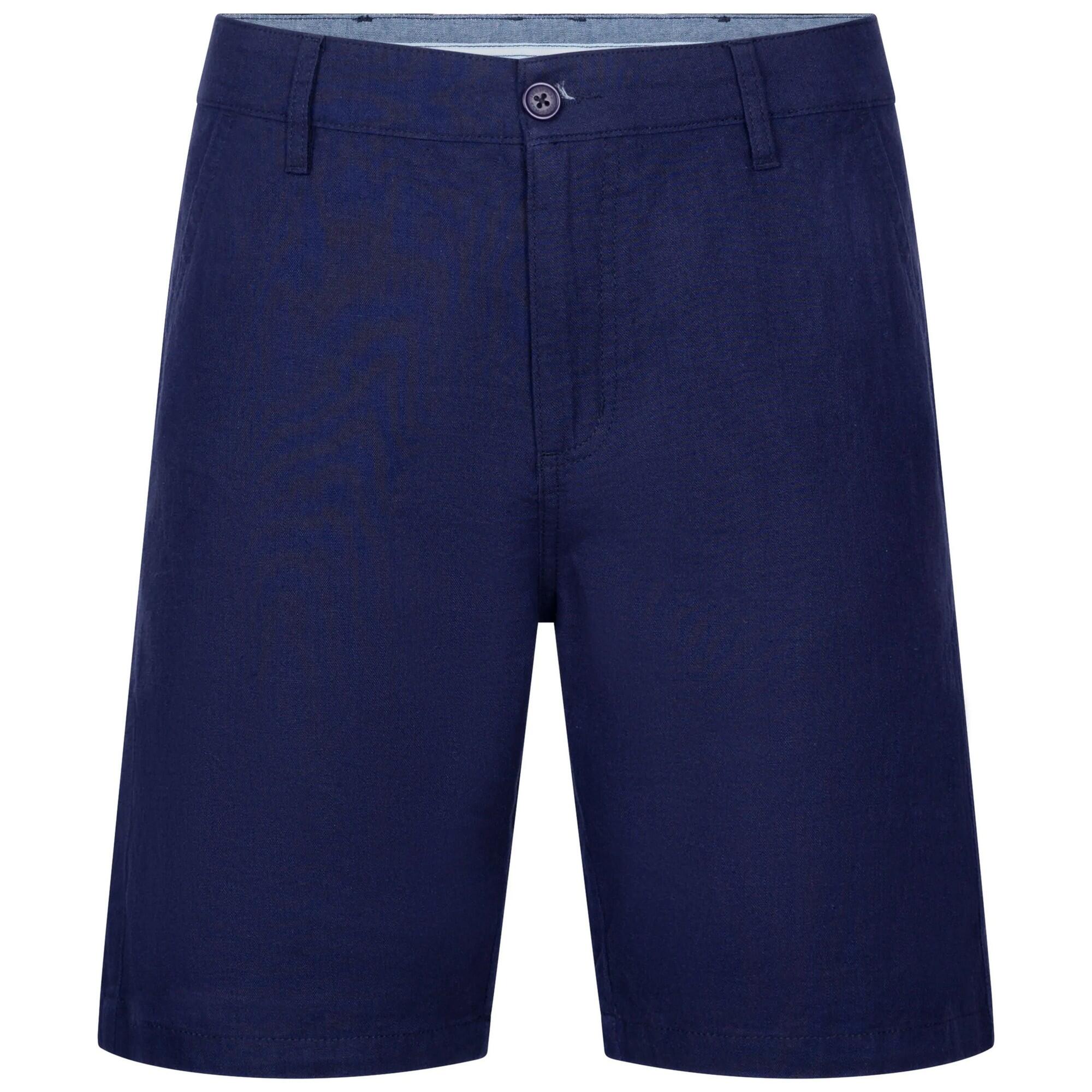 TRESPASS Mens Leam Shorts (Navy)