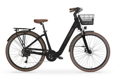 Elektrische stadsfiets nefele 26 inch, zwart