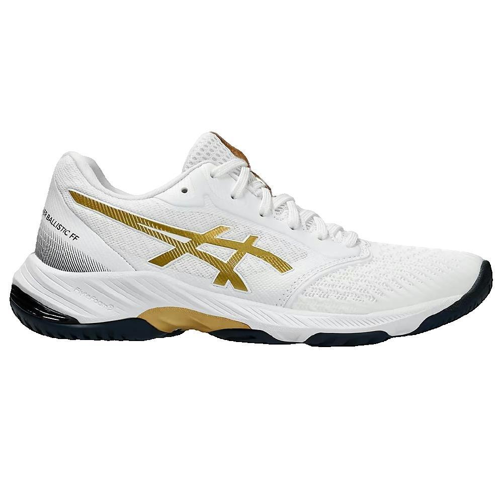 Asics - Chaussures De Course Femmes Asics Netburner Ballistic Ff 3 Blanc - Chaussures De Sport - Blanc - 41,5 - Decathlon