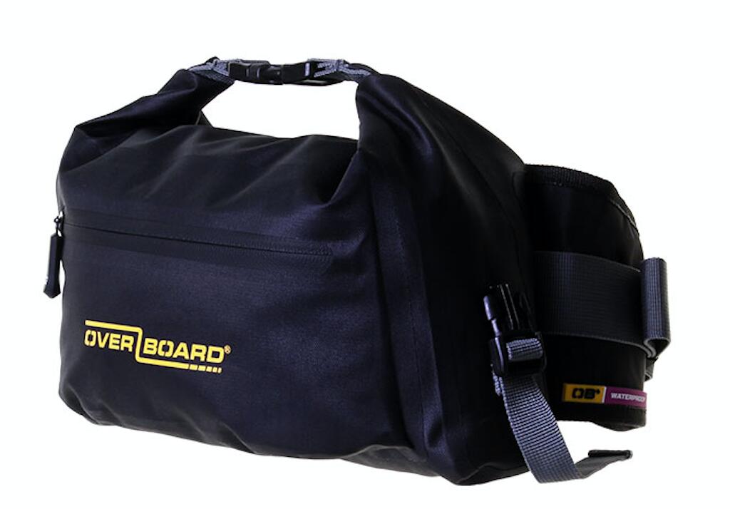 OVERBOARD Pro Light Waterproof 4 Litre Waist Pack Black