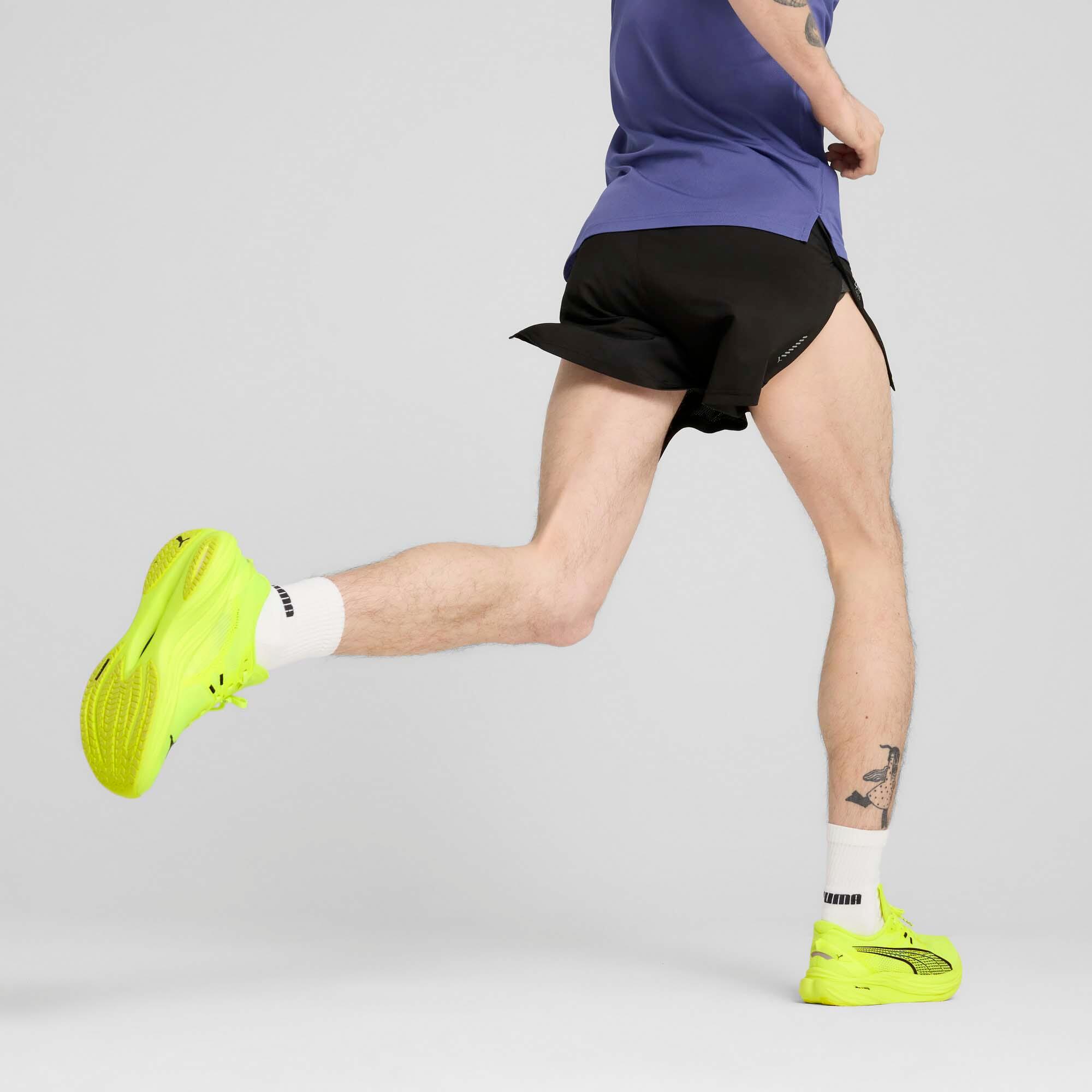 Short Puma M Run Knit 3 Split Adulte 3/5