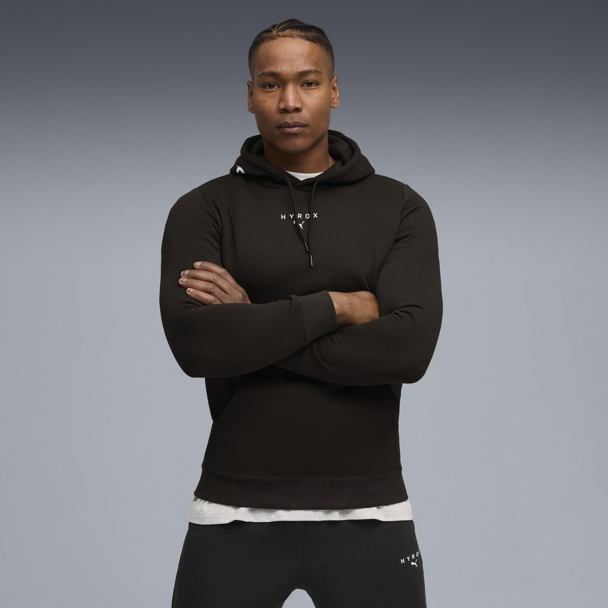 PUMA x HYROX Heavyweight Hoodie Herren PUMA 2/7