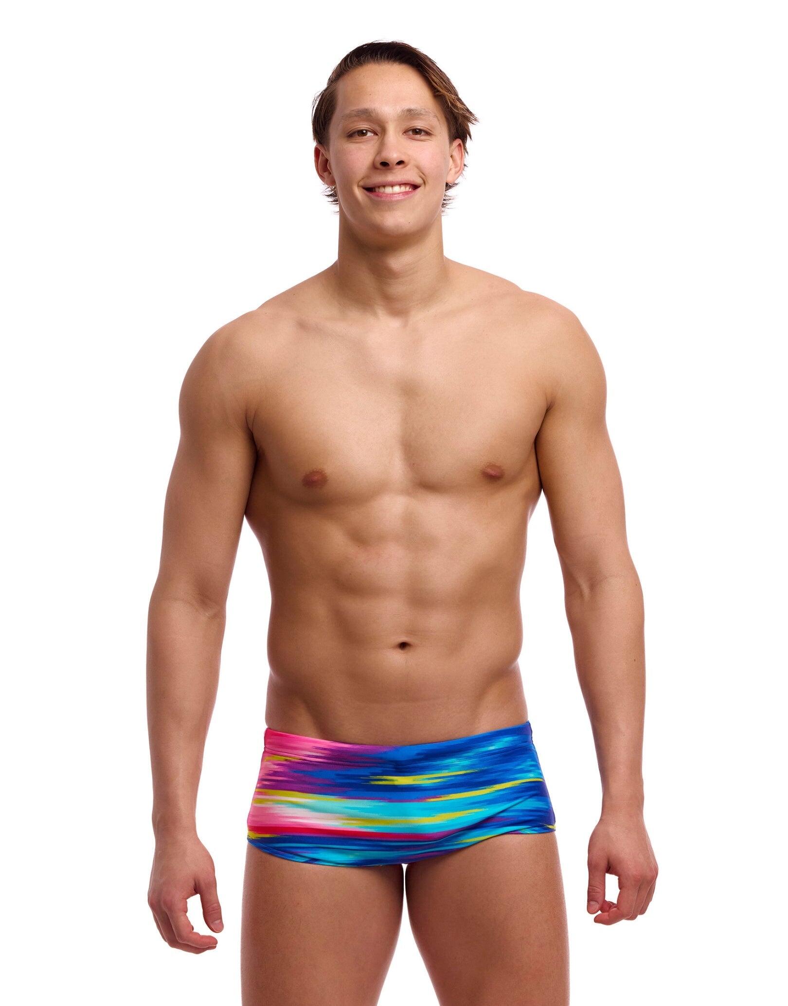 FUNKY TRUNKS Funky Trunks Lost Ocean Sidewinder Swim Trunks - Multi