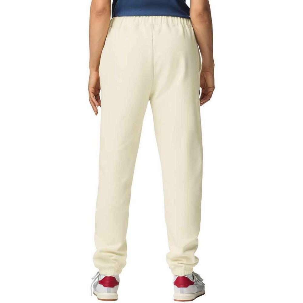 Mens Softstyle Midweight Pocket Sweatpants (Off White) 3/4