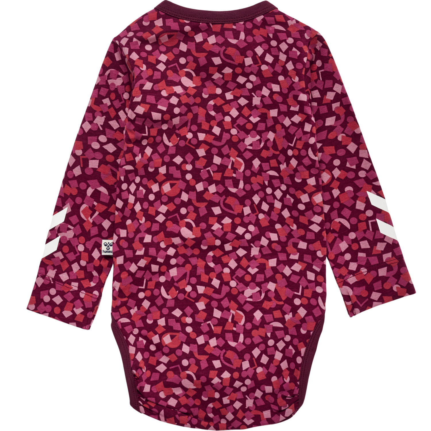 Body de manga larga para bebé niña Hummel Confetti 2/4