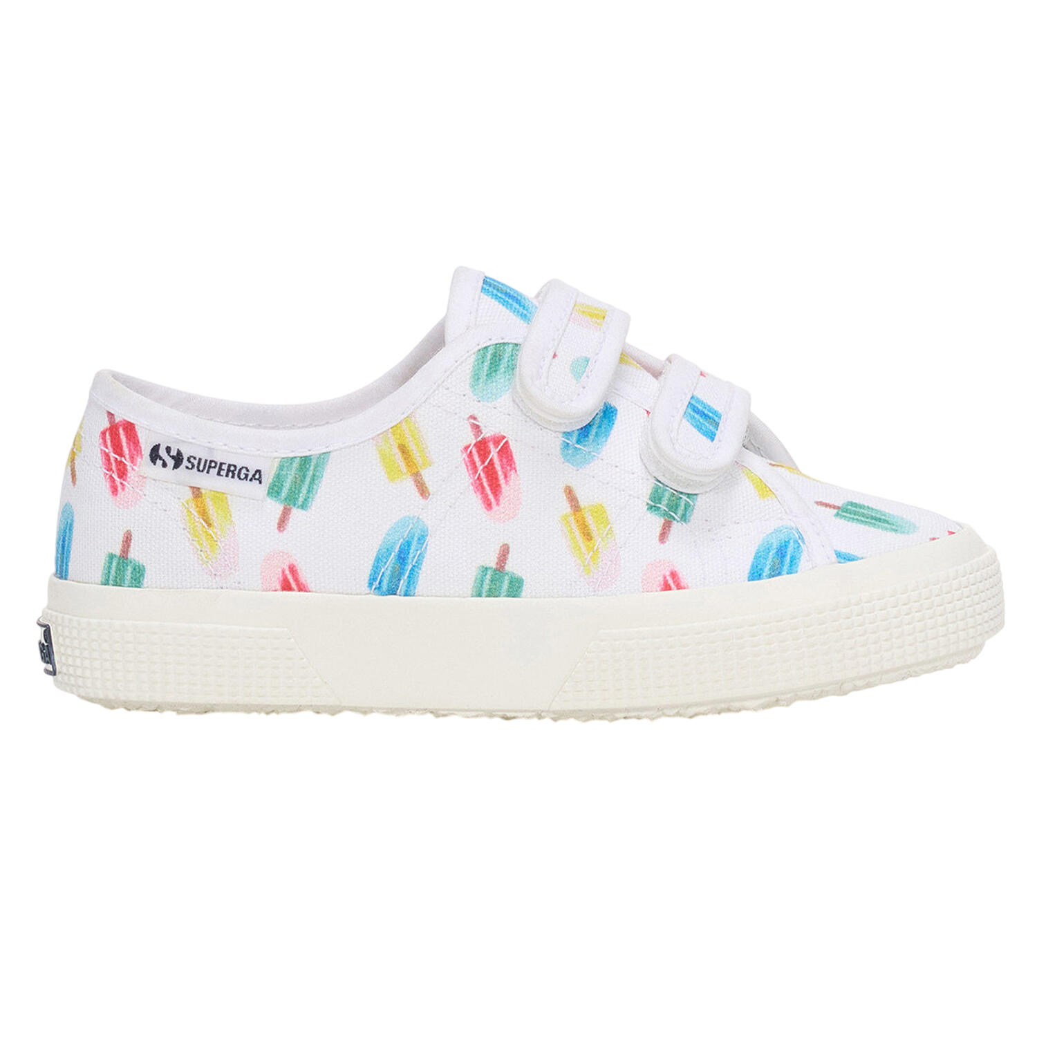 Childrens/Kids 3750 Leggera Ice Lolly Touch Fastening Trainers (White) 4/4