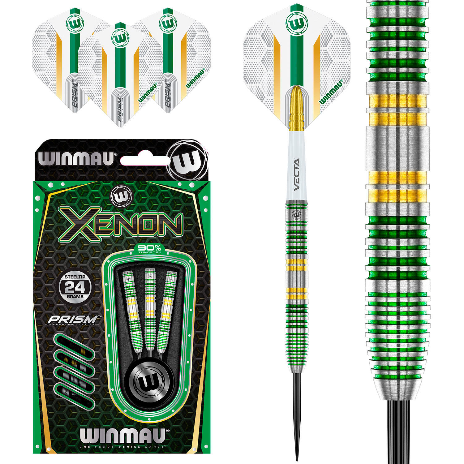 Winmau Dartpijlen steeltip Xenon 90% tungsten 2/5