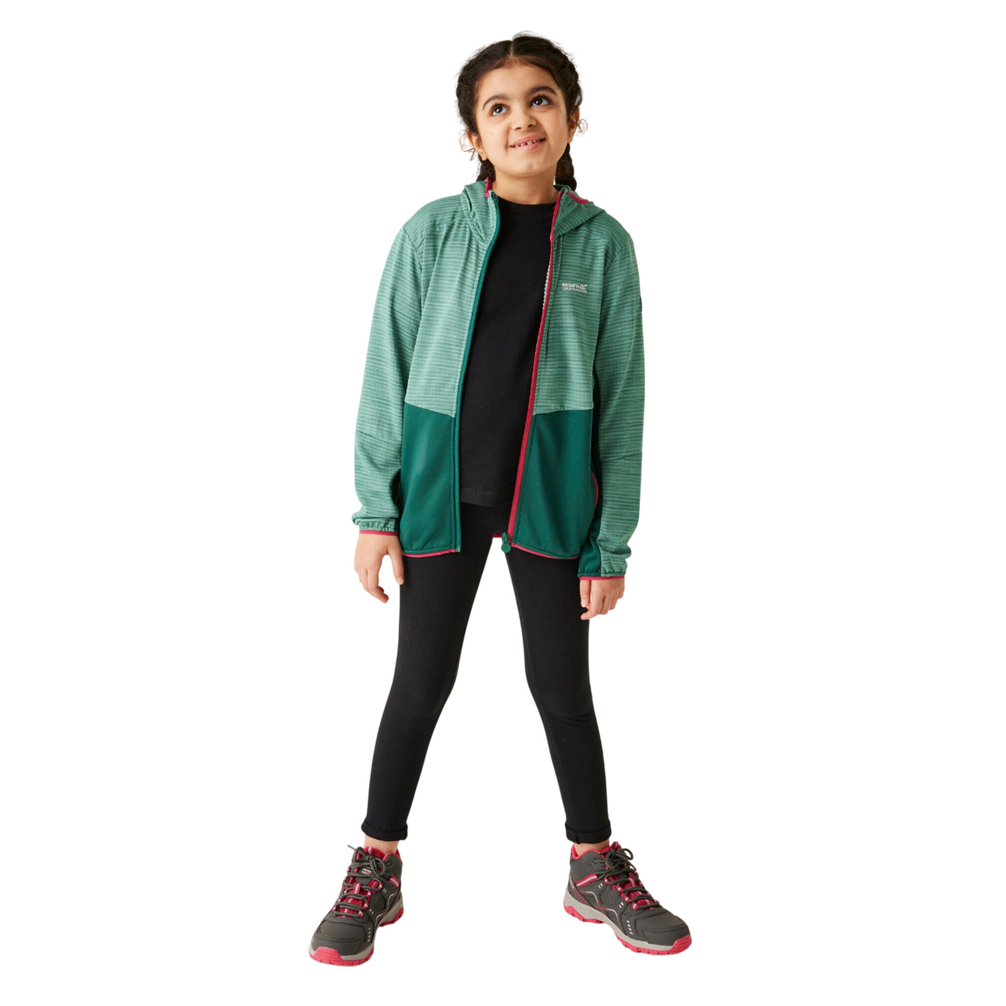 Kinder/Kinder Prenton III Jas (Regenwoud/Stoffig groen) 4/5