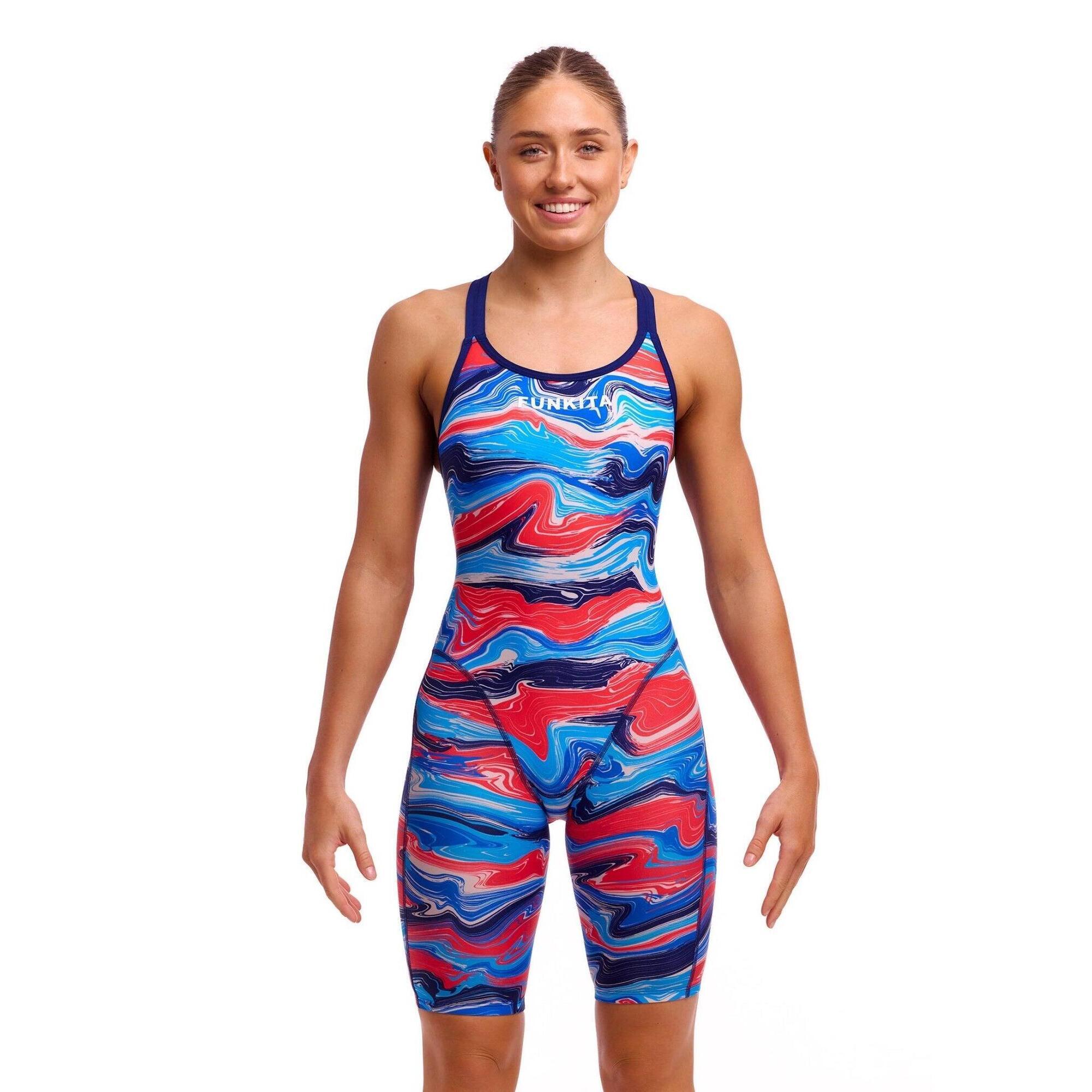 Strój kąpielowy z nogawkami damski Funkita Wave Craze Fast Legs