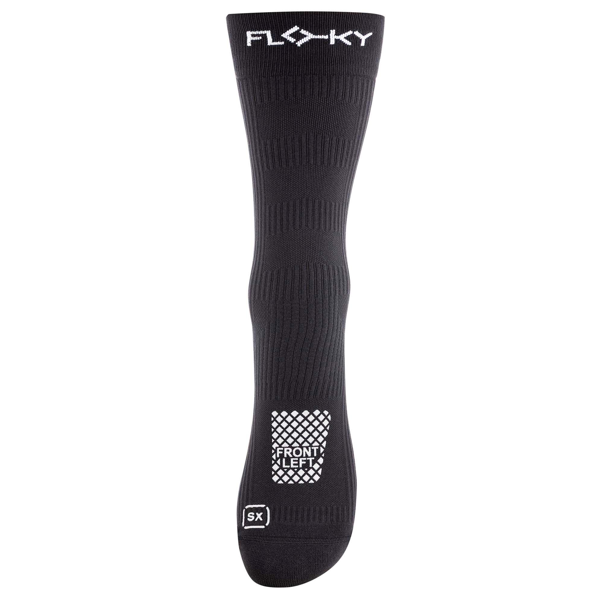 Floky - Chaussettes Floky Run Up Medium 2.0 Adulte - Chaussettes - Noir - 42 M/l - Decathlon