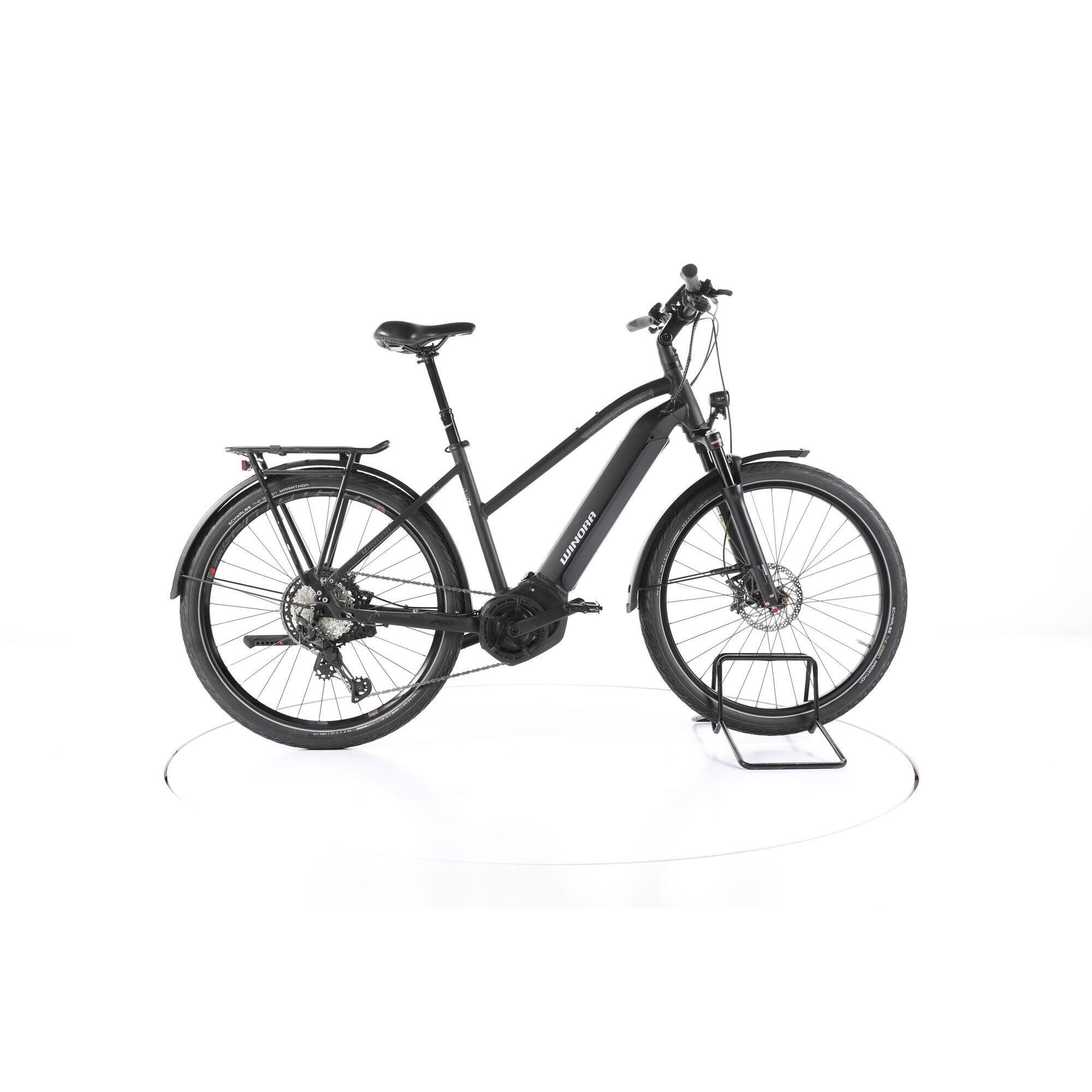 Winora - Reconditionné - Winora Yucatan 12 Pro Trekking Vélo Électrique - Bon - Vélo De Voyage - Noir - 48 Xl - Decathlon
