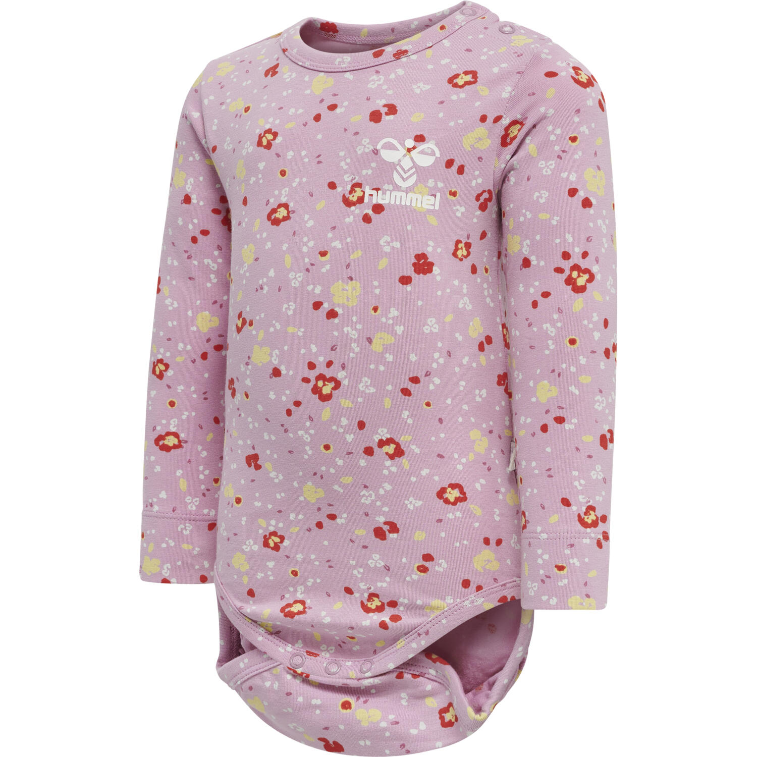 Body de manga larga para bebé niña Hummel Mira 2/4
