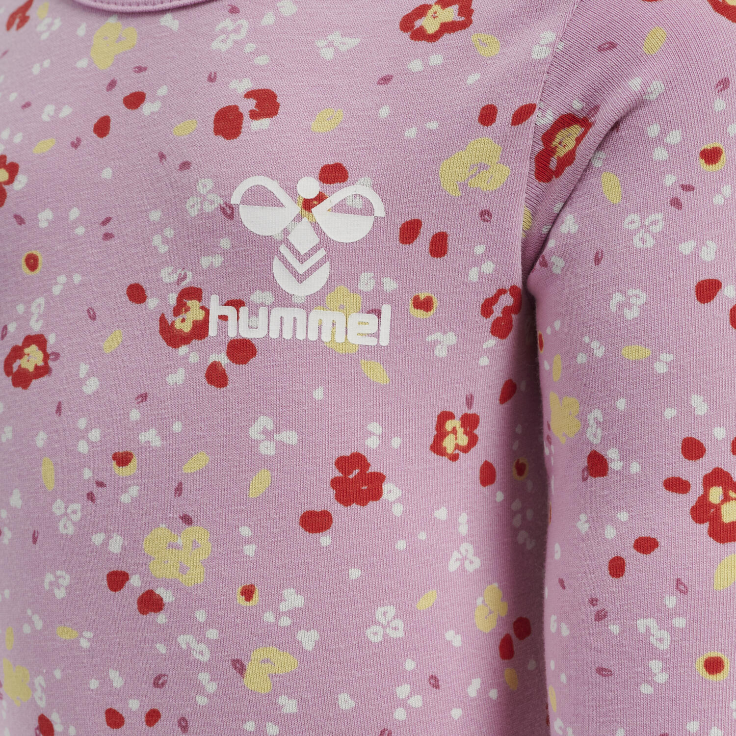Body de manga larga para bebé niña Hummel Mira 4/4