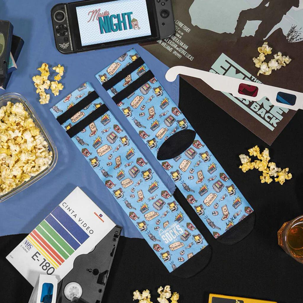 Calcetines Hombre American Socks Movie Night 4/5
