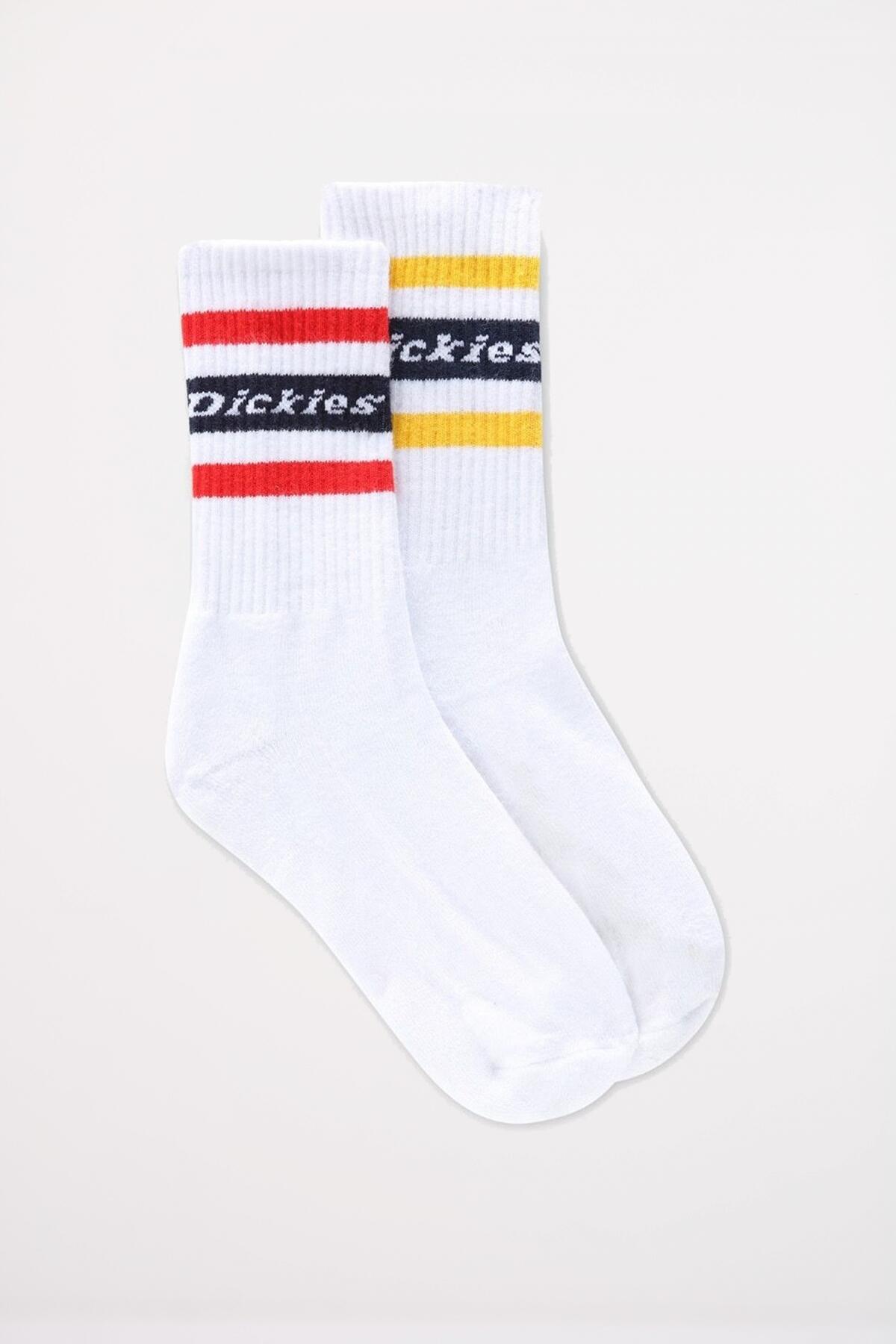 Meias Dickies Modelo Genola White Cor Branco 3/4