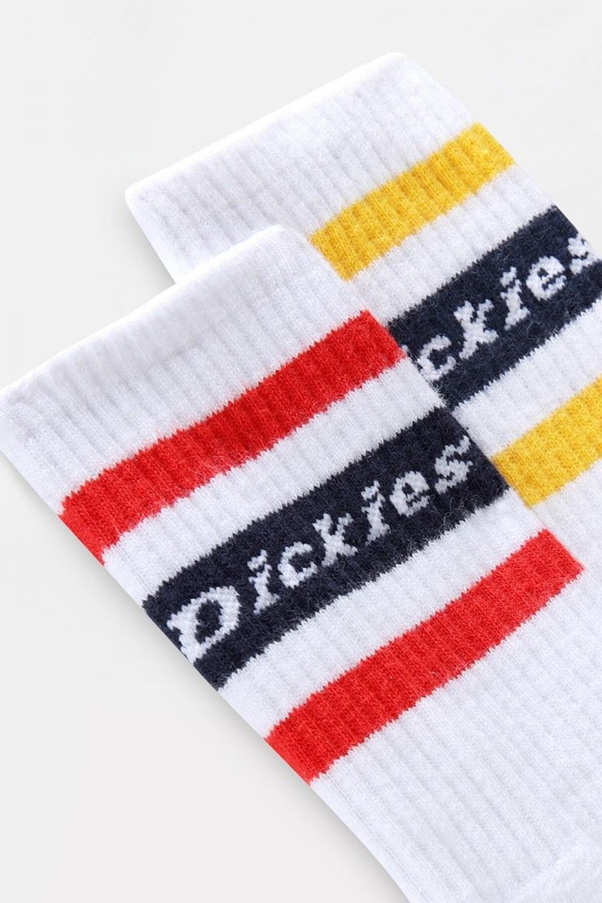 Meias Dickies Modelo Genola White Cor Branco 4/4