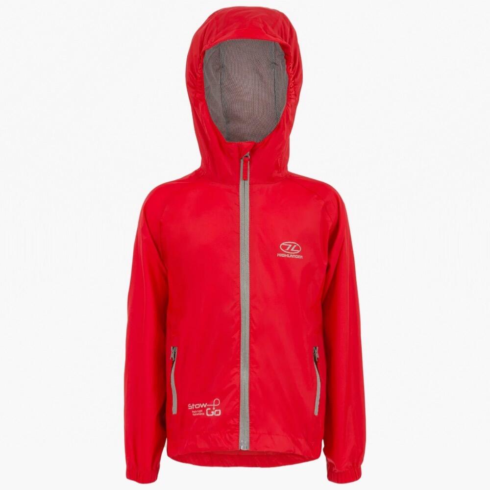 Jaqueta impermeável de caminhada stow and go - infantil